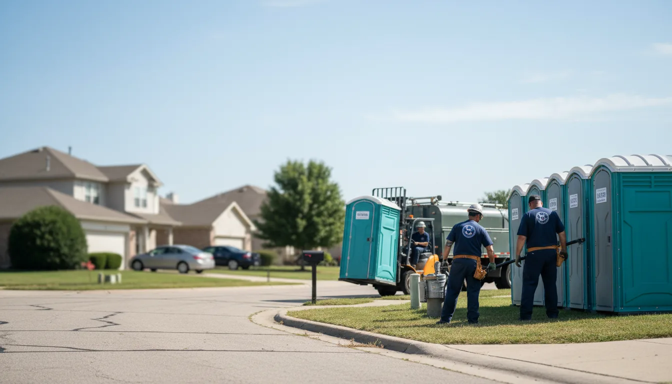 Porta Potty Rental in Sweet Home, TX near me